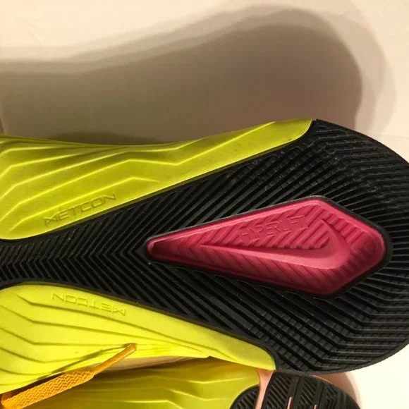 NIKE METCON MEN'S NEW REACT HYPERLIFT LACE LOCK SNEAKERS DA8110-721 SIZE: 9.5 - Picture 11 of 15